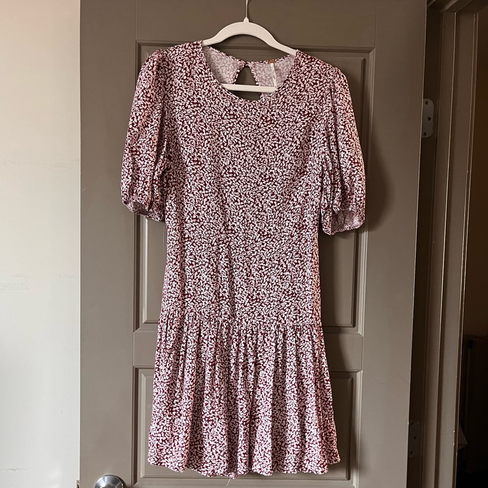 Free People Floral Mini Dress